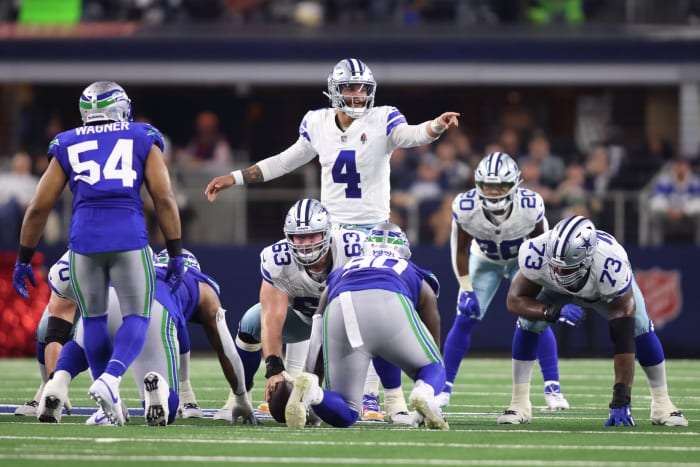 Quarterback Dak Prescott and the Dallas Cowboys defeated the Seattle Seahawks on Thursday Night Football in Week 13.